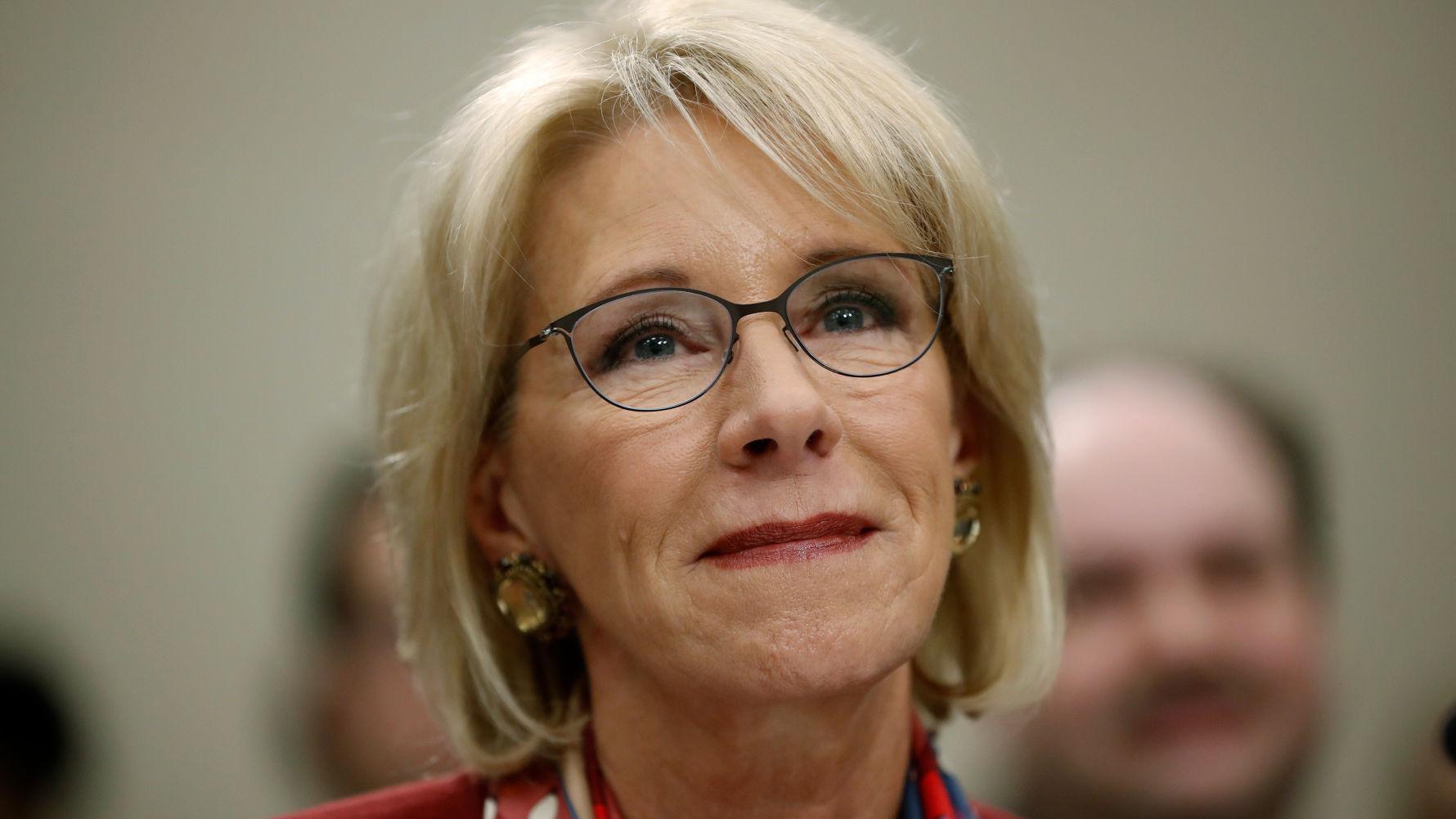 Education Secretary Betsy DeVos: Schools can decide to report undocumented students